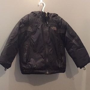 The North Face winter jacket.